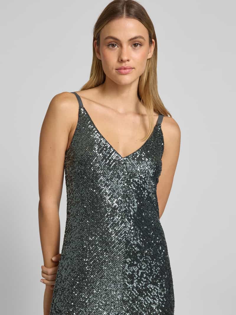 V by Vera Mont Cocktailjurk met pailletten