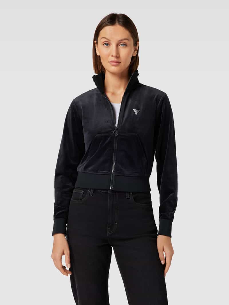 Kort sweatjack met strass-steentjes Guess Activewear