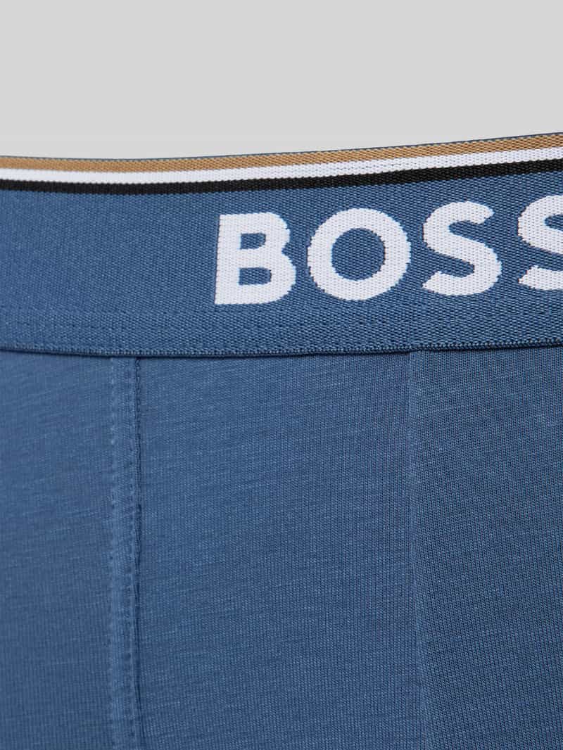 Boss Boxershort met elastische band met logo in een set van 3 stuks