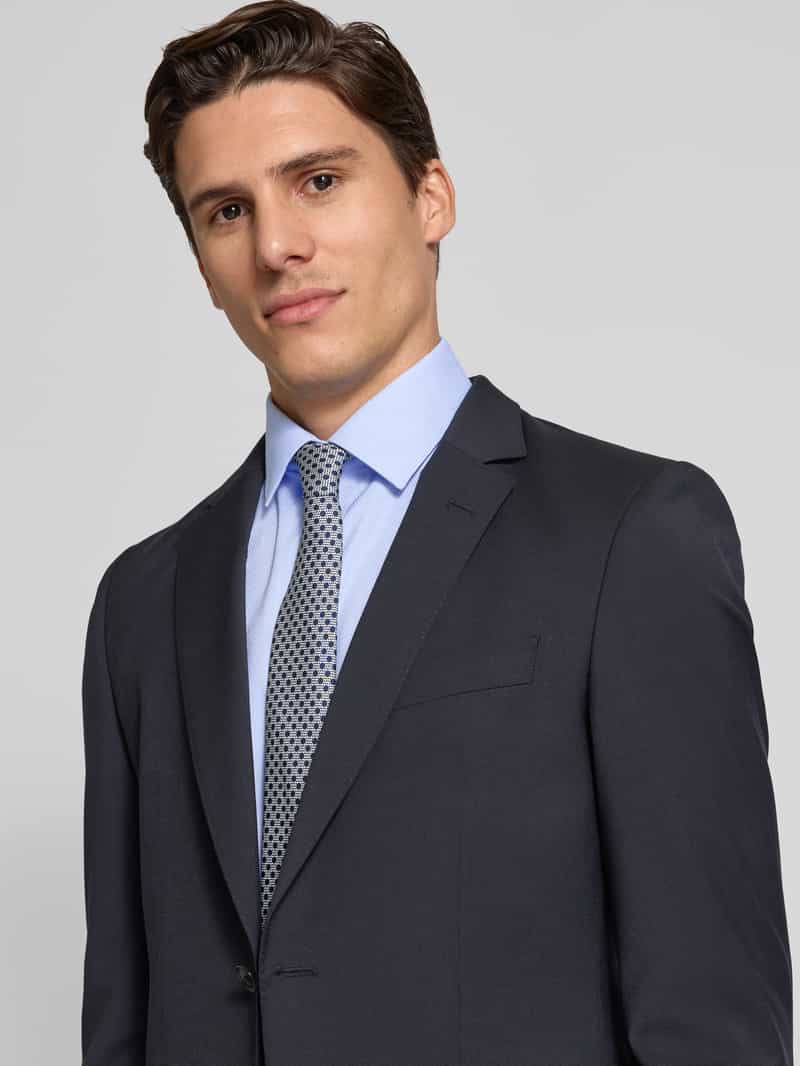 CK Calvin Klein Slim fit zakelijk overhemd met kentkraag