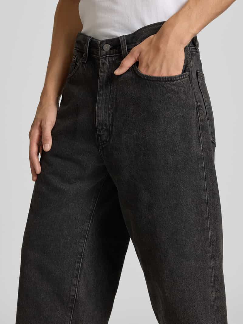 Levi's Relaxed fit bermuda met franjes model '478 BAGGY CAPRI'