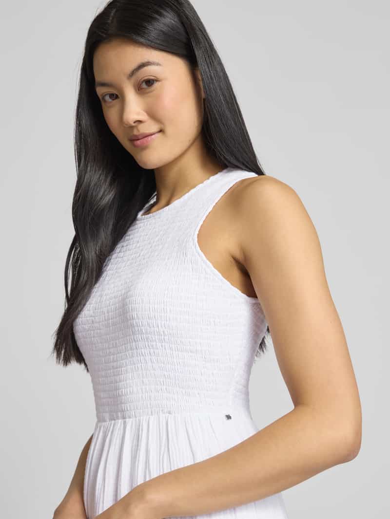 DKNY Maxi-jurk met smokdetails