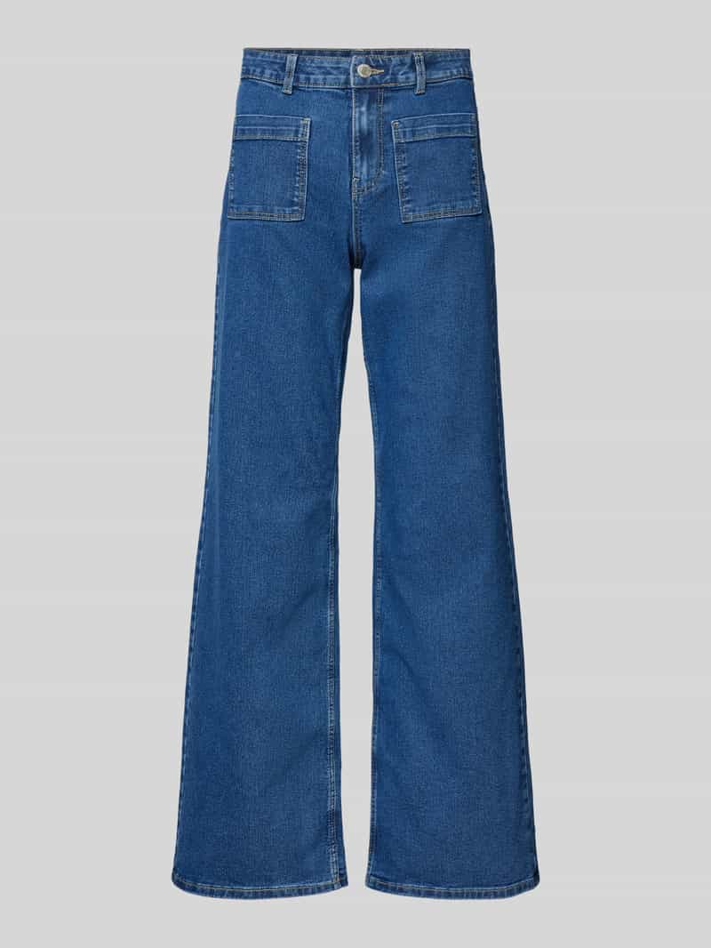 Vero Moda Wide fit jeans van katoenmix model 'KAYLA'