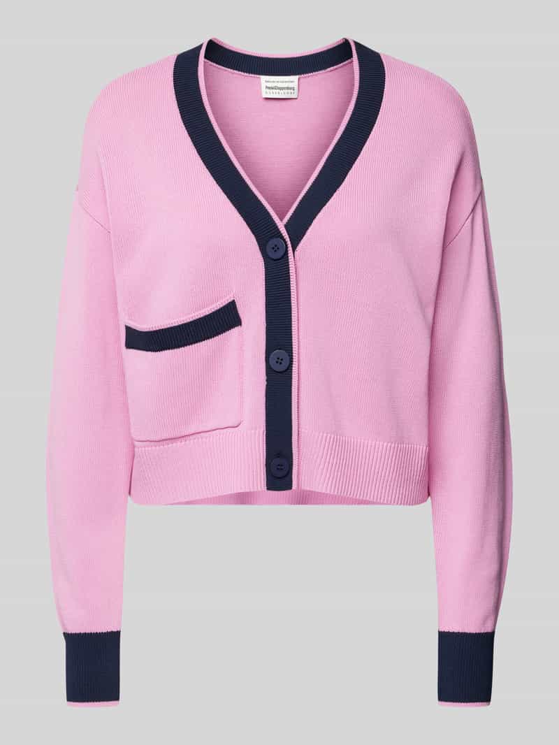 P&C* curated by Veronika Heilbrunner Verkorte cardigan met contrastdetail