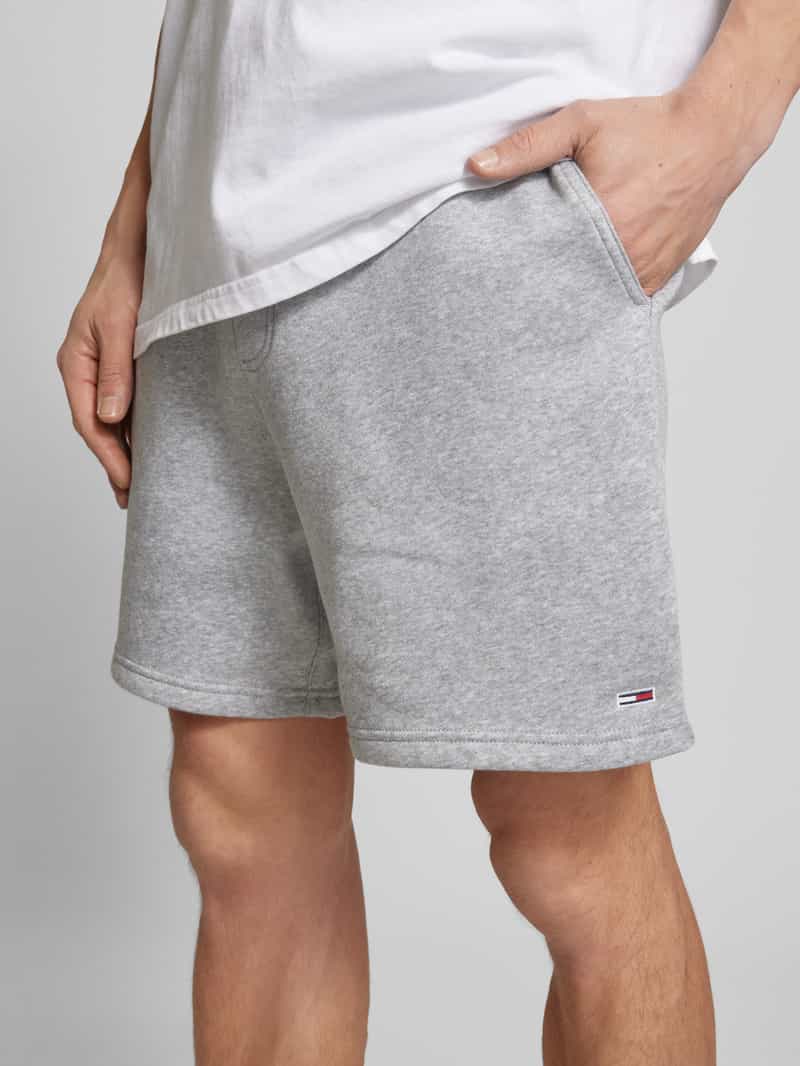 Tommy Jeans Regular fit sweatshorts van katoenmix