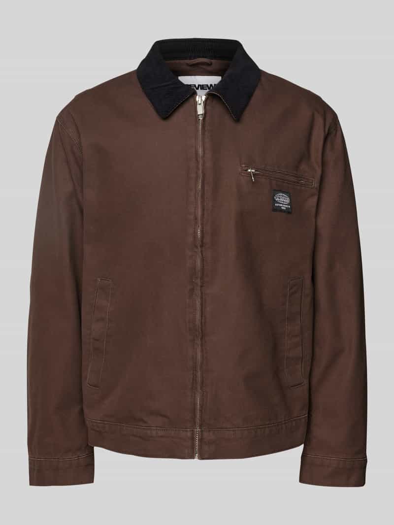 REVIEW Regular fit workwear-jack van puur katoen