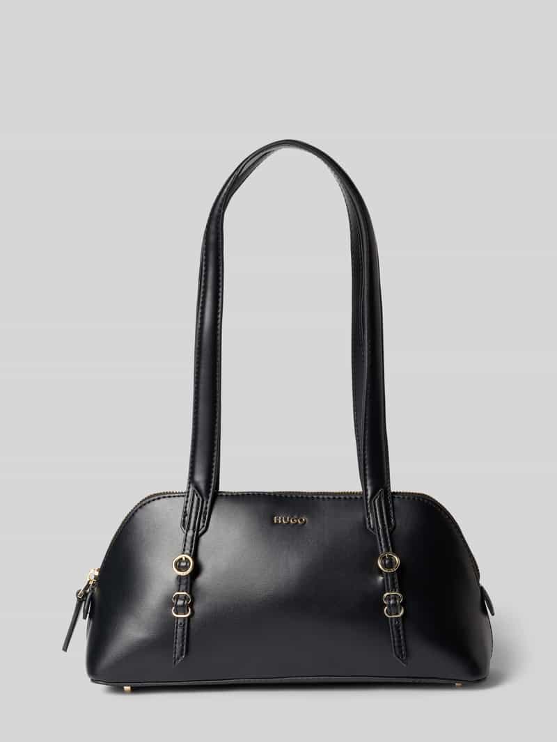 Handtas met labelapplicatie model 'SYNDRA_DUFFLE'