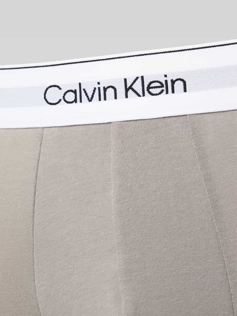 Calvin Klein Underwear Boxershort met band met label in een set van 3 stuks
