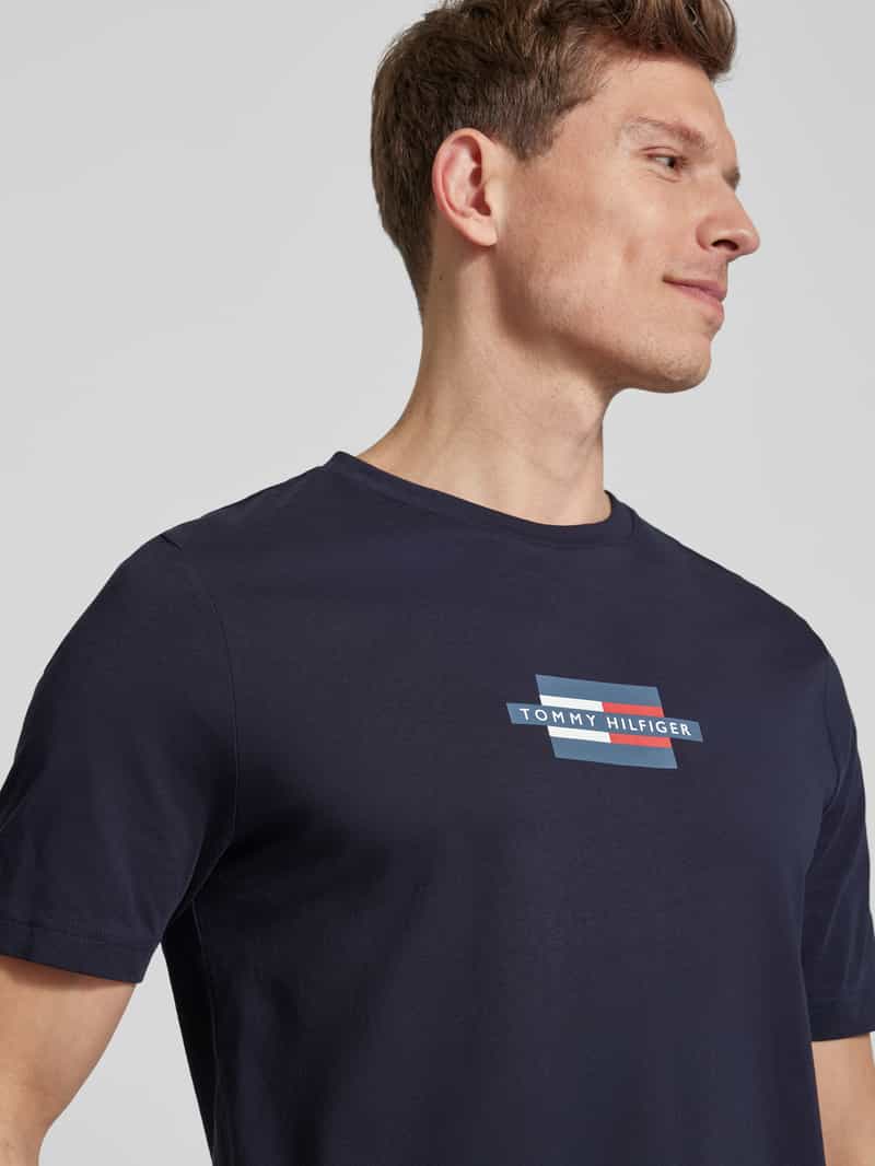 Tommy Hilfiger Regular fit T-shirt van puur katoen