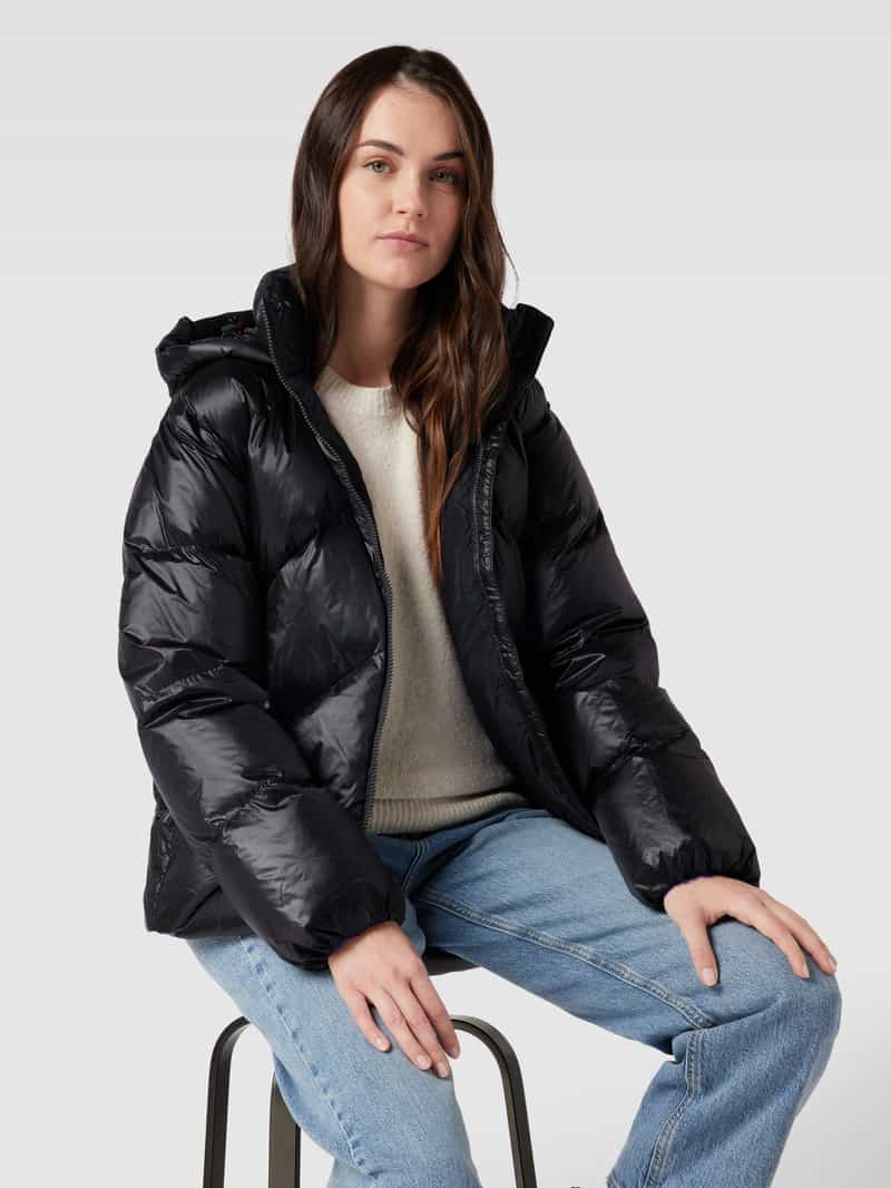 Tommy Hilfiger Donsjack met logostitching model 'CHEVRON'