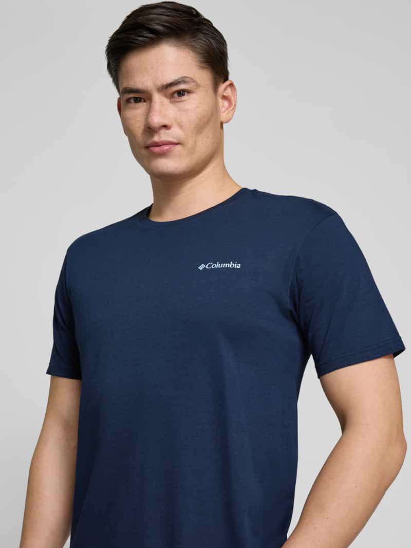 Columbia T-shirt met labelstitching