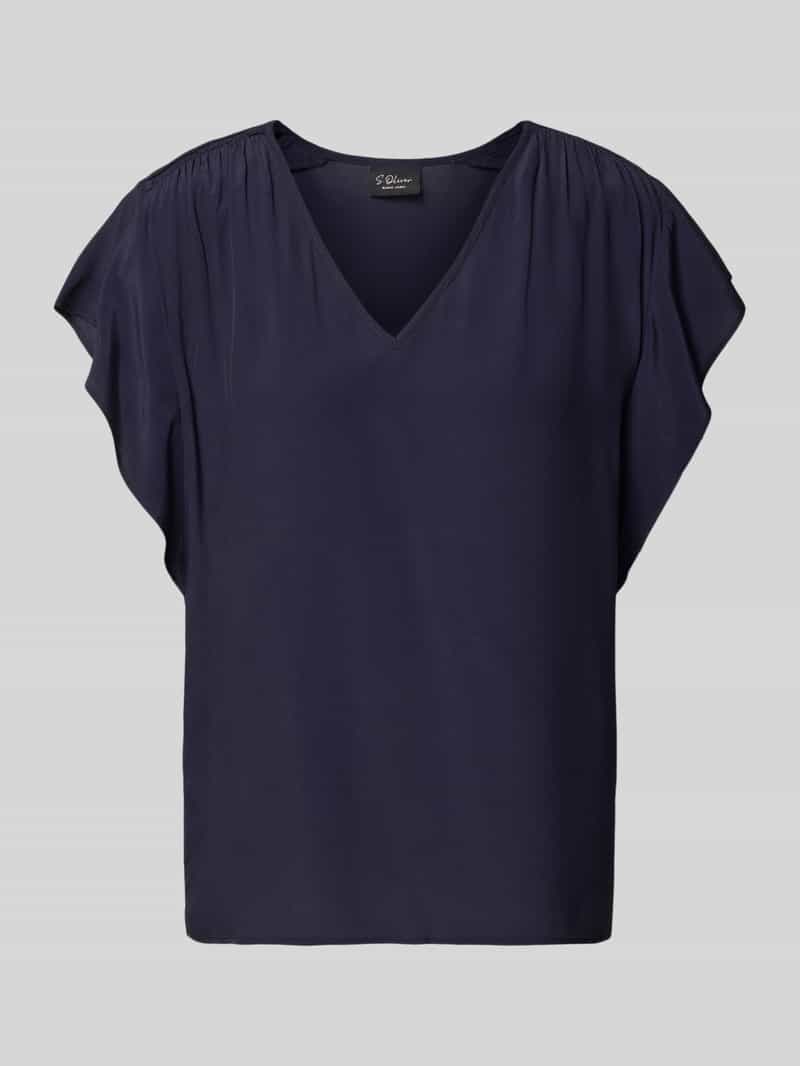 s.Oliver BLACK LABEL Regular fit blouseshirt van pure viscose