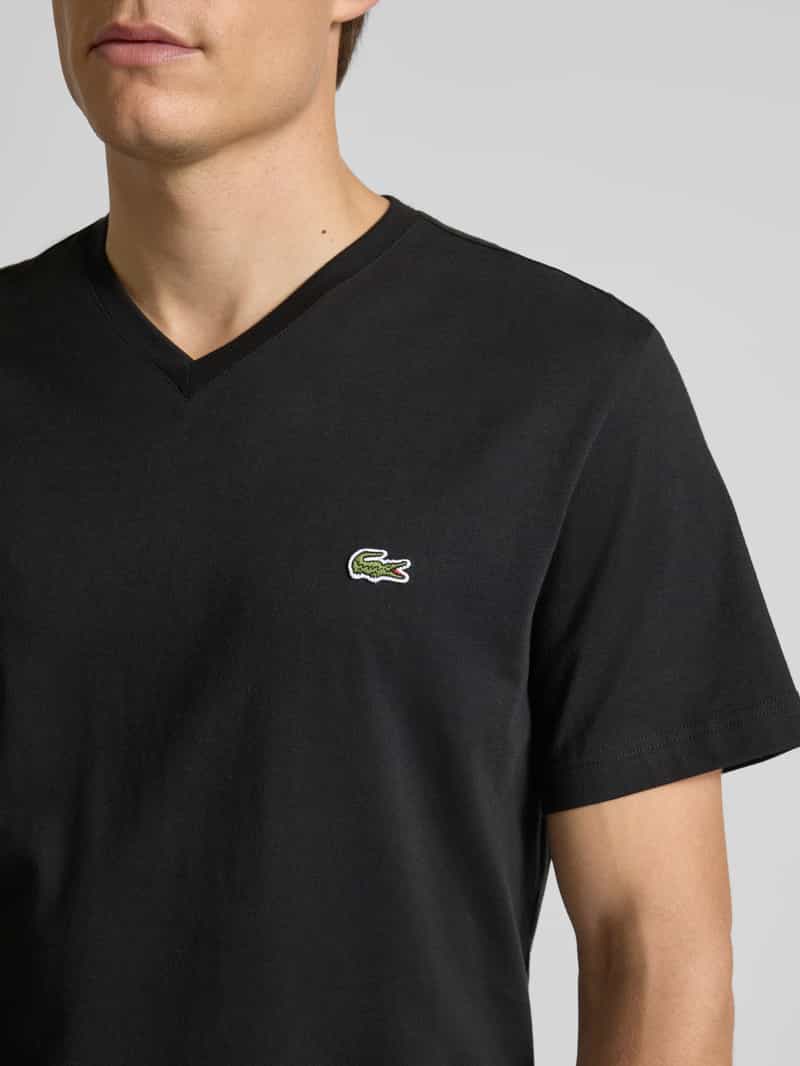 Lacoste Regular fit T-shirt van puur katoen