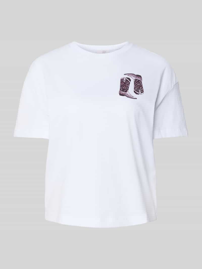 Rich & Royal T-shirt met motiefprint
