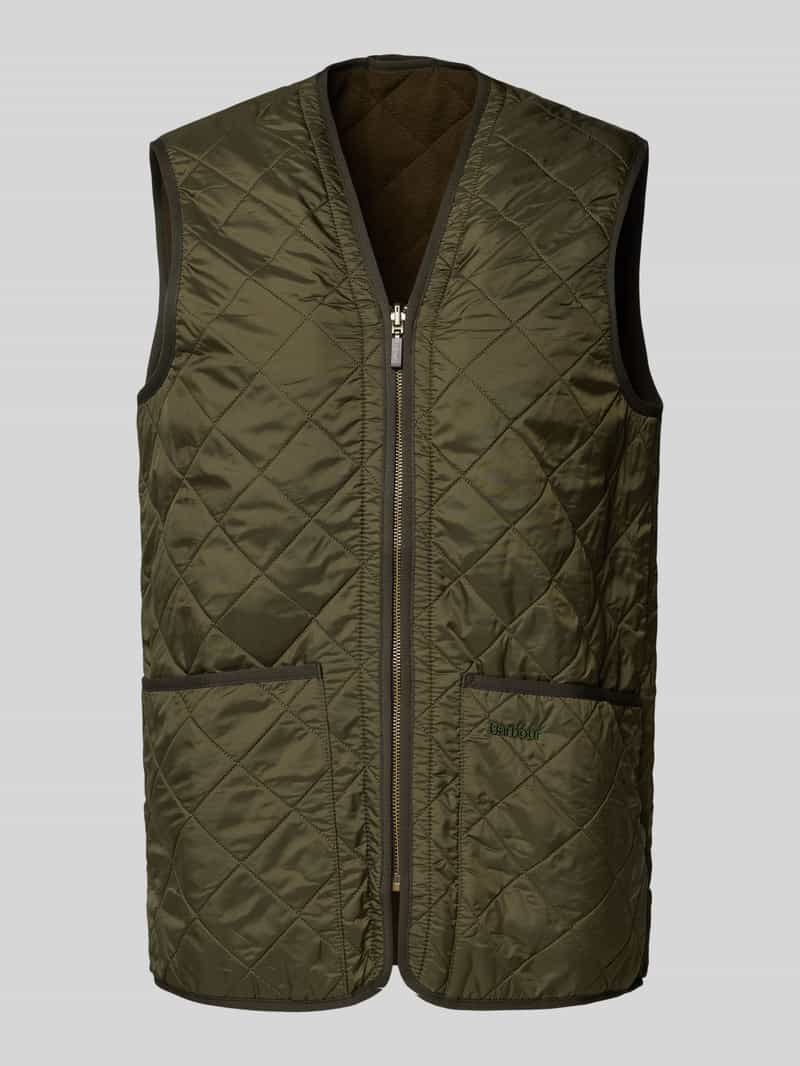 Barbour Regular fit bodywarmer met warme fleece aan de binnenkant