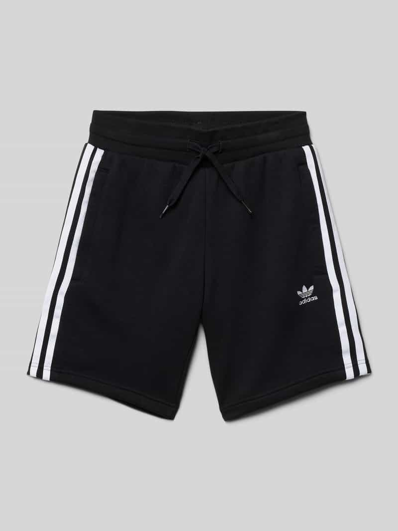 Adidas Originals Regular fit sweatshorts met labelstitching