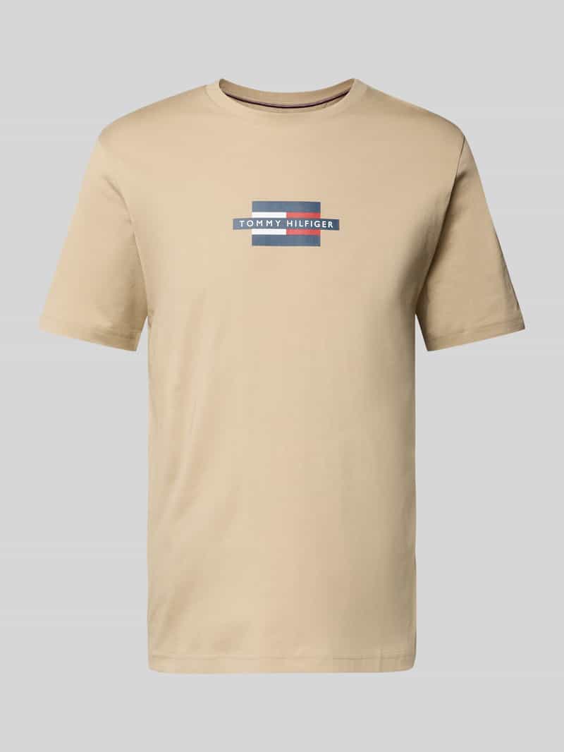 Tommy Hilfiger Regular fit T-shirt van puur katoen