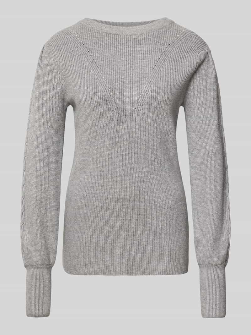 Soyaconcept Gebreide pullover met ribboorden model 'KANITA'