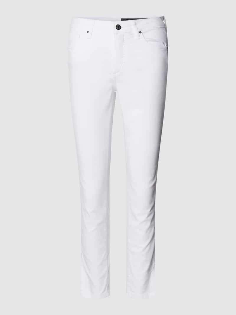 Armani Exchange Super skinny fit jeans met knoopsluiting