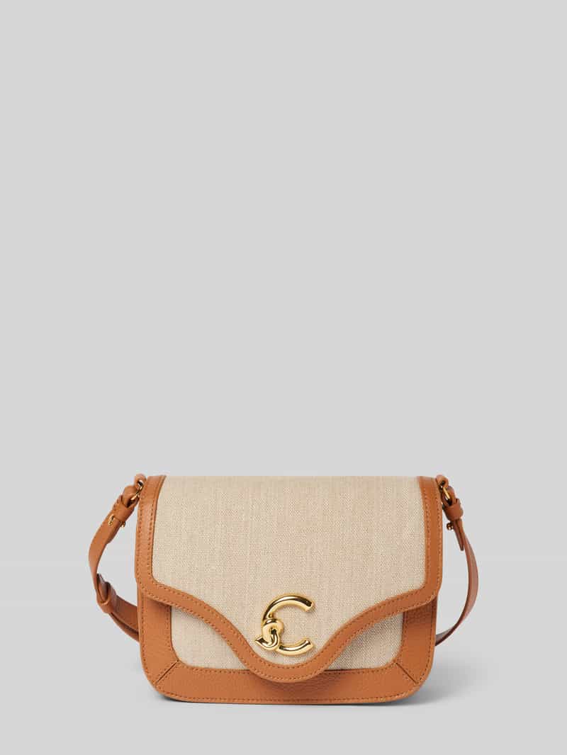 Coccinelle Crossbodytas met labeldetail