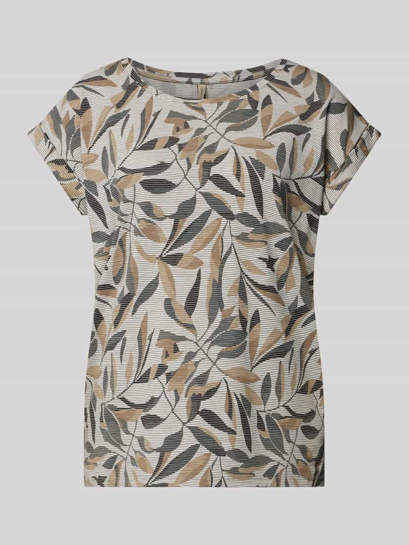 Soyaconcept T-shirt met ronde hals model 'GALLINA'