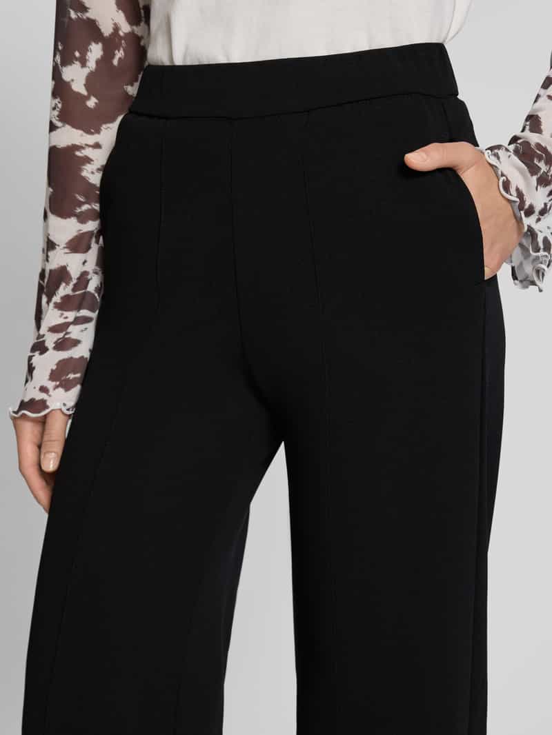 JJXX Wide leg stoffen broek met elastische band model 'NANCY