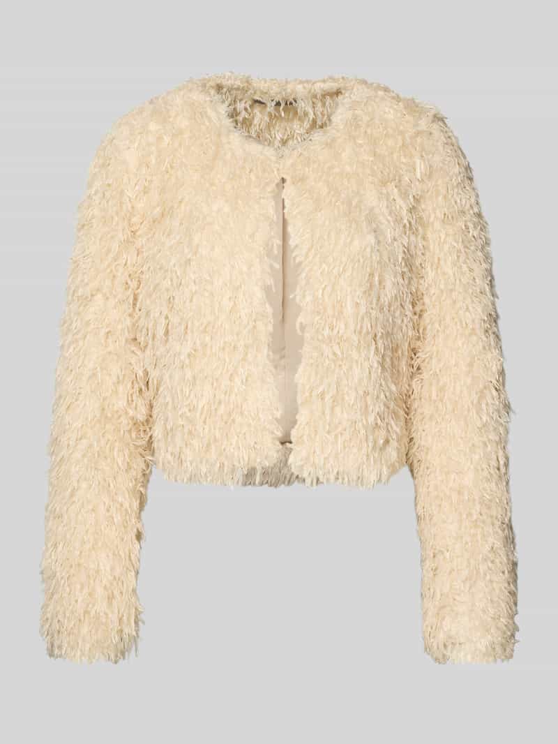 Christian Berg Woman Selection Regular fit blazer met haakjessluiting en ronde hals