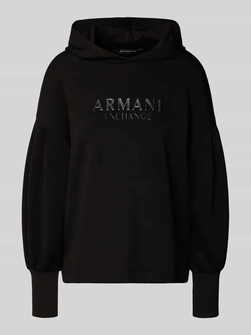 Armani Exchange Oversized hoodie met capuchon