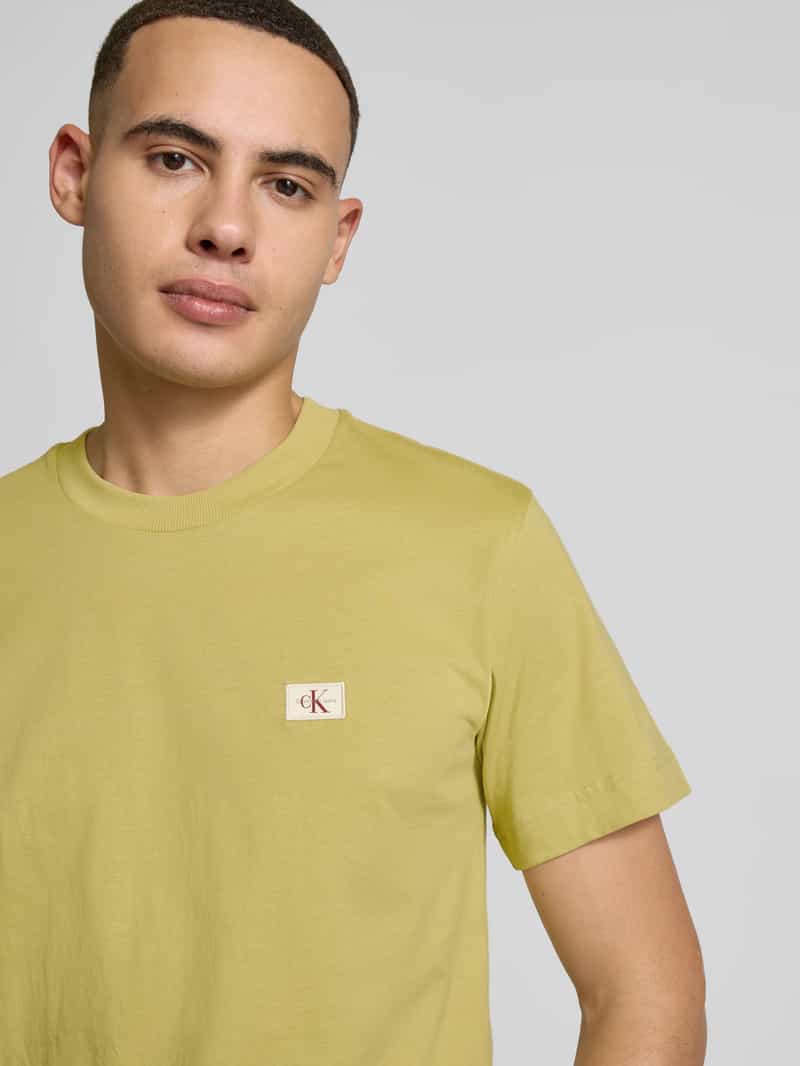 Calvin Klein Jeans T-shirt met labelmotief