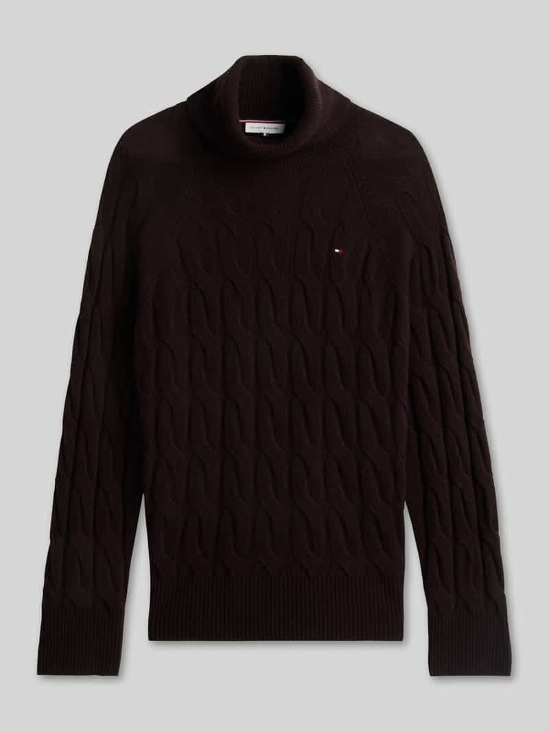 Tommy Hilfiger relaxed fit coltrui van pure wol