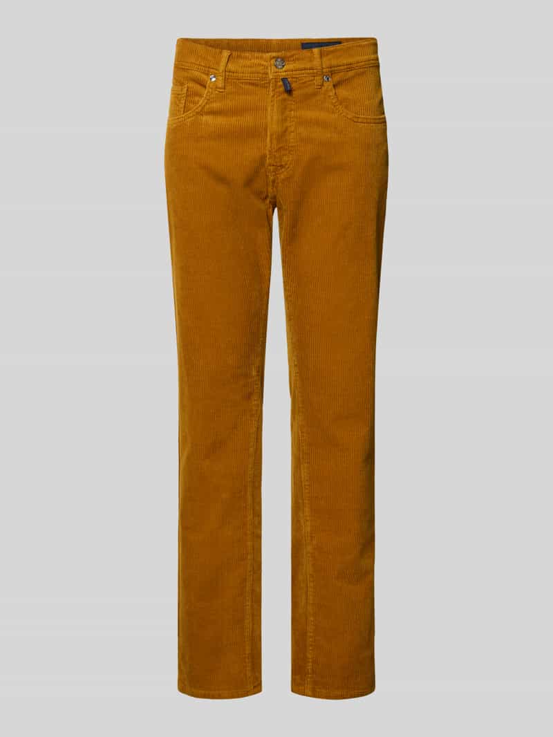 Pierre Cardin Slim fit corduroy broek model 'Laval'