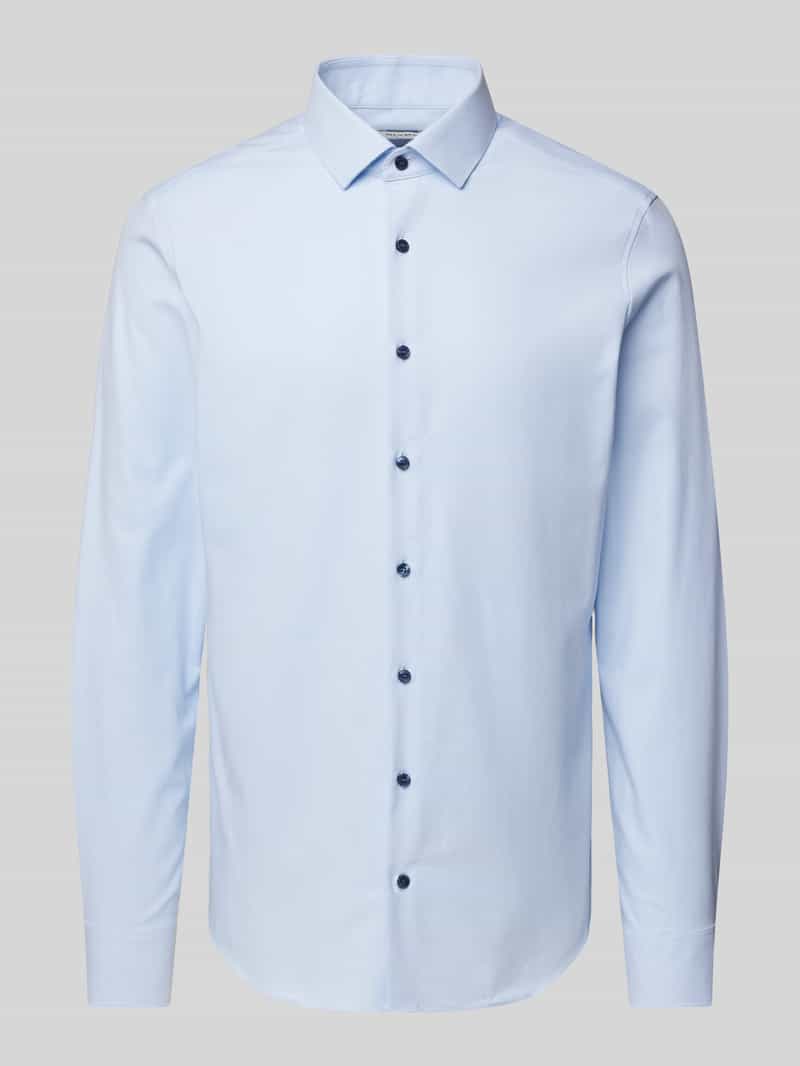 OLYMP Level Five Slim fit zakelijk overhemd van katoenmix