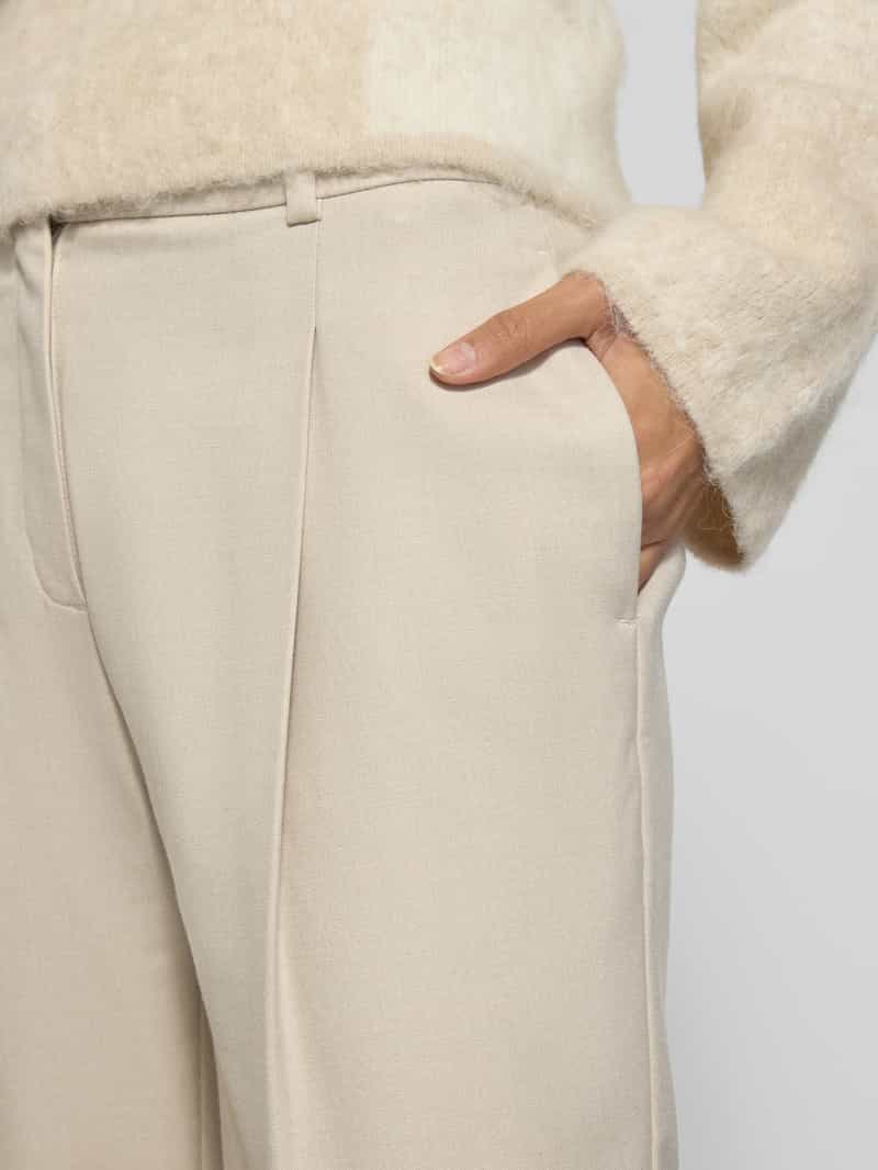 someday. Stoffen broek met bandplooien model 'Catsby'