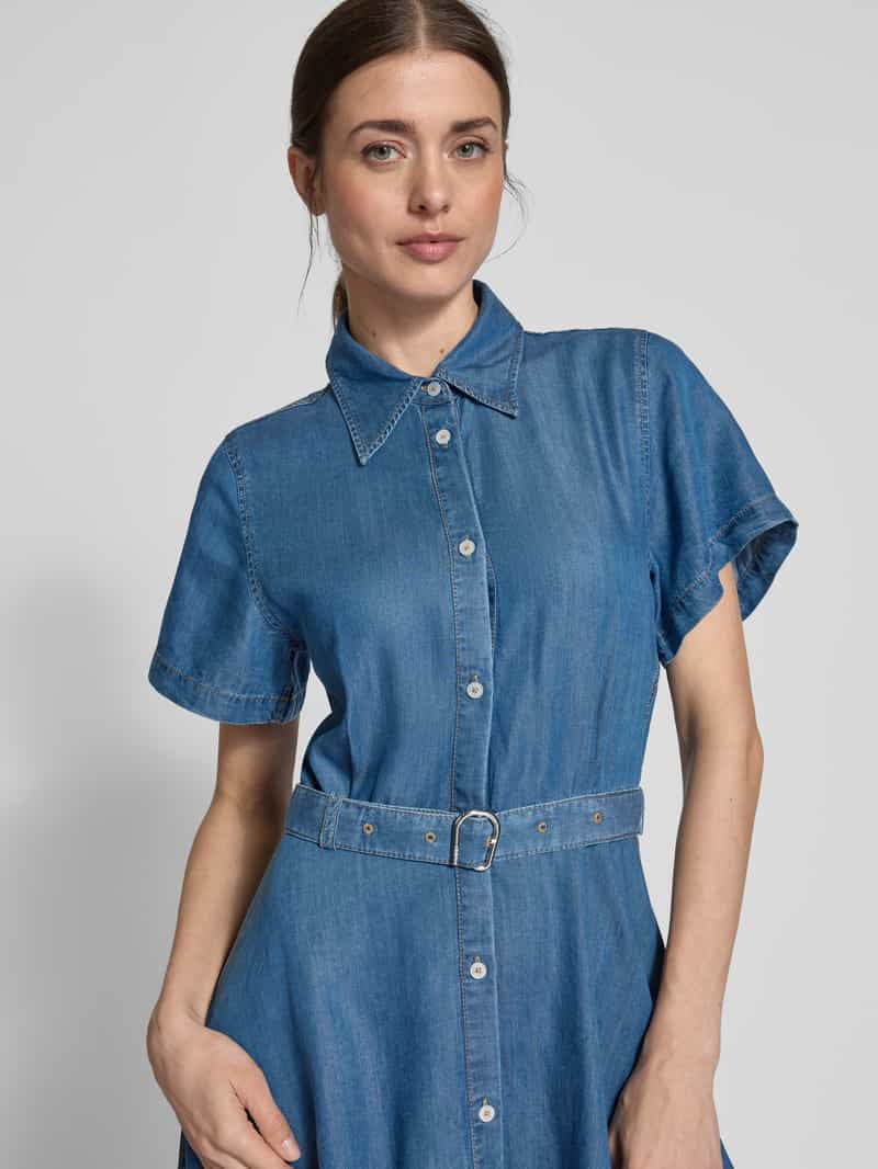 HUGO Jeansjurk met riem model 'Kastami'