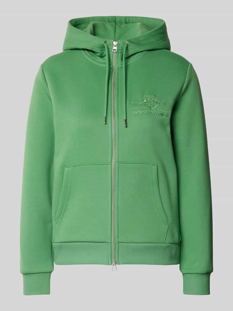 Gant Sweatjack met labelstitching