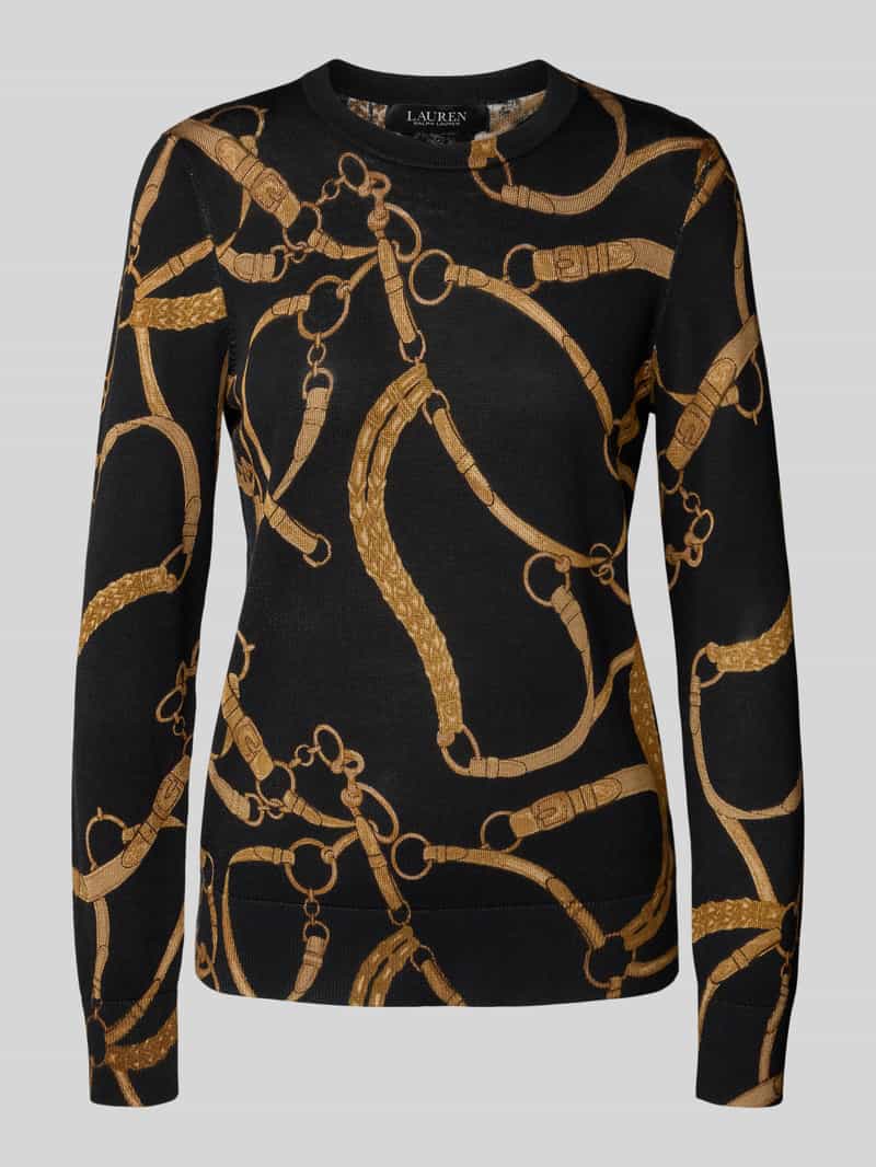 Lauren Ralph Lauren Gebreide pullover met ronde hals model 'SHAVONNE'