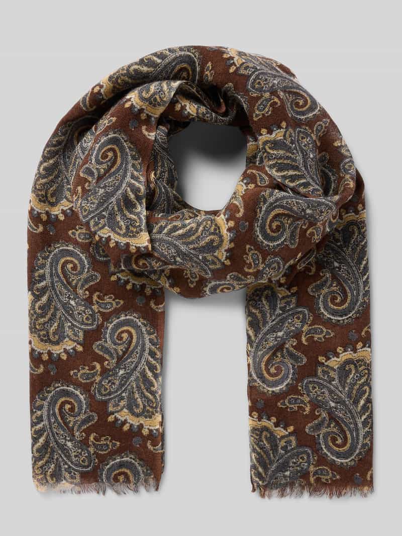 altea Sjaal van wol met paisleymotief