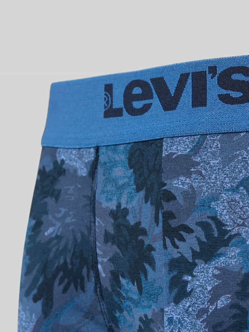 Levi's Boxershort met logostitching in een set van 2 stuks model 'Woods'