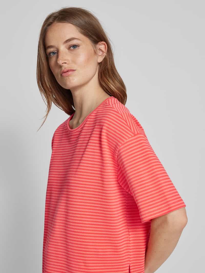 Smith and Soul T-shirt met streepmotief