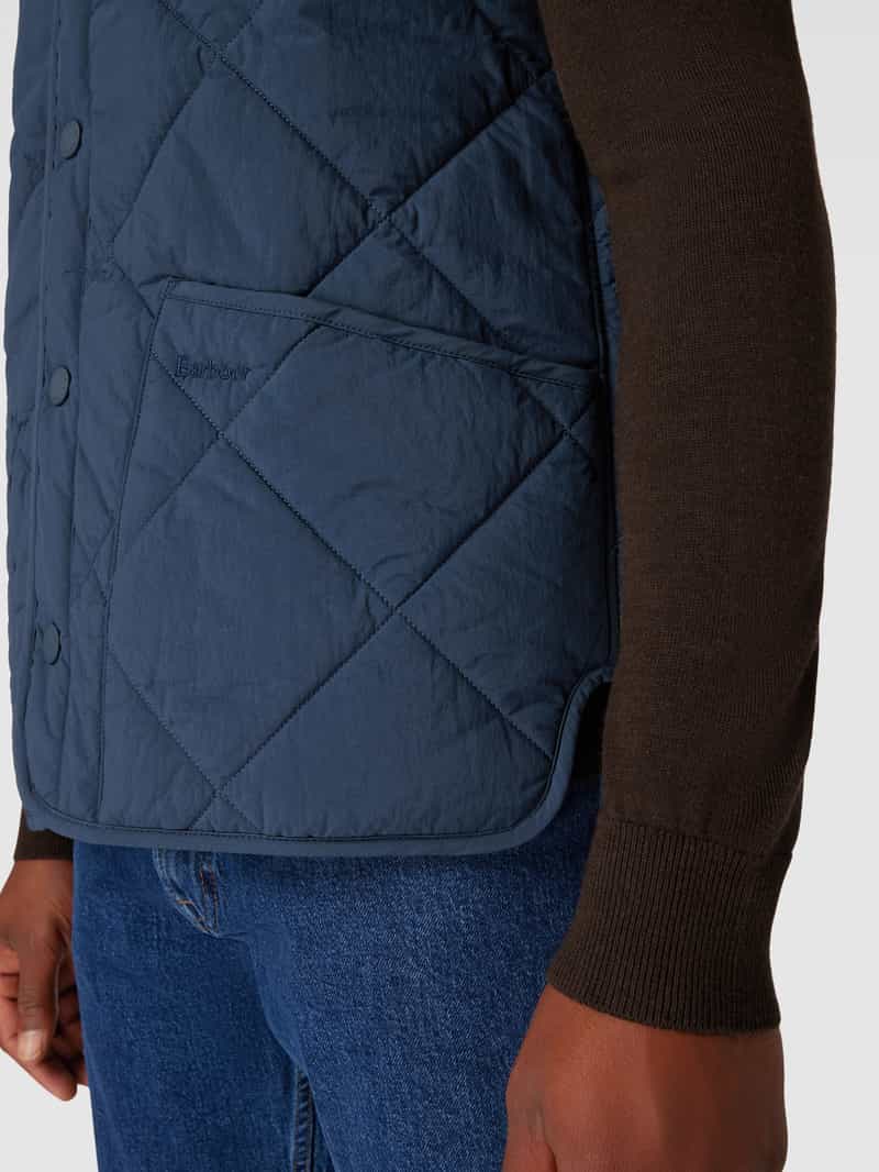 Barbour Bodywarmer met labelstitching model 'BRENT LIDDESDALE'