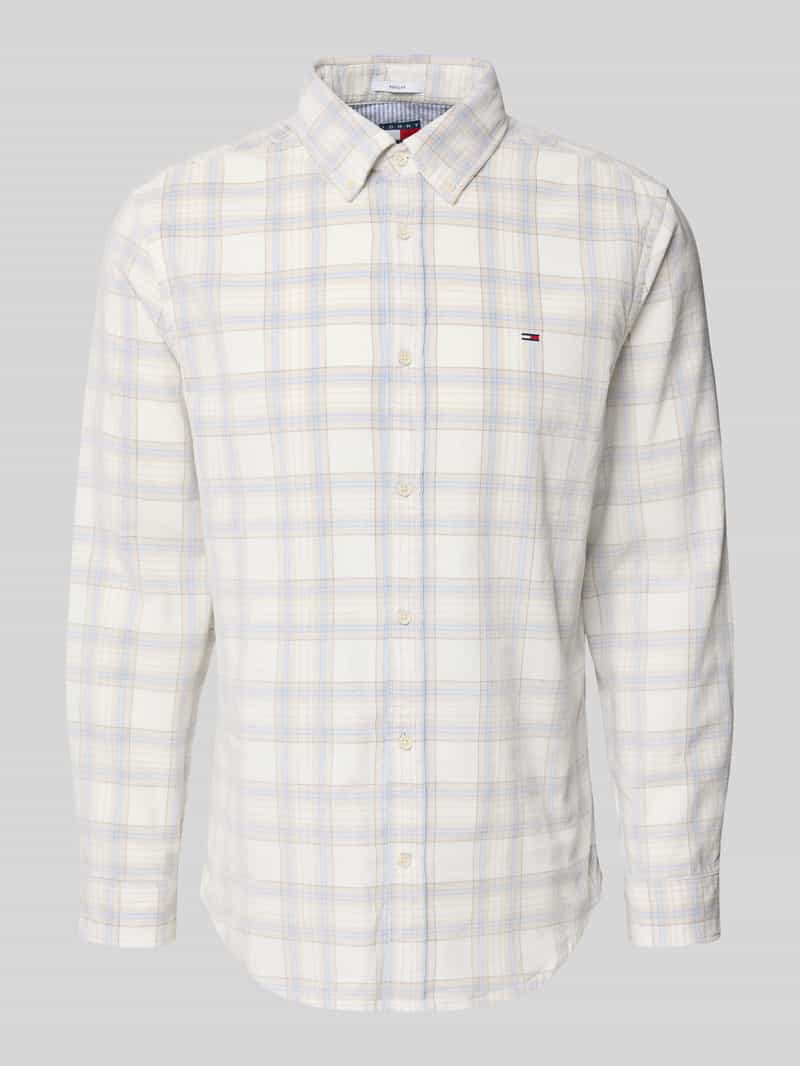 Tommy Jeans Regular fit vrijetijdsoverhemd van puur katoenen corduroy