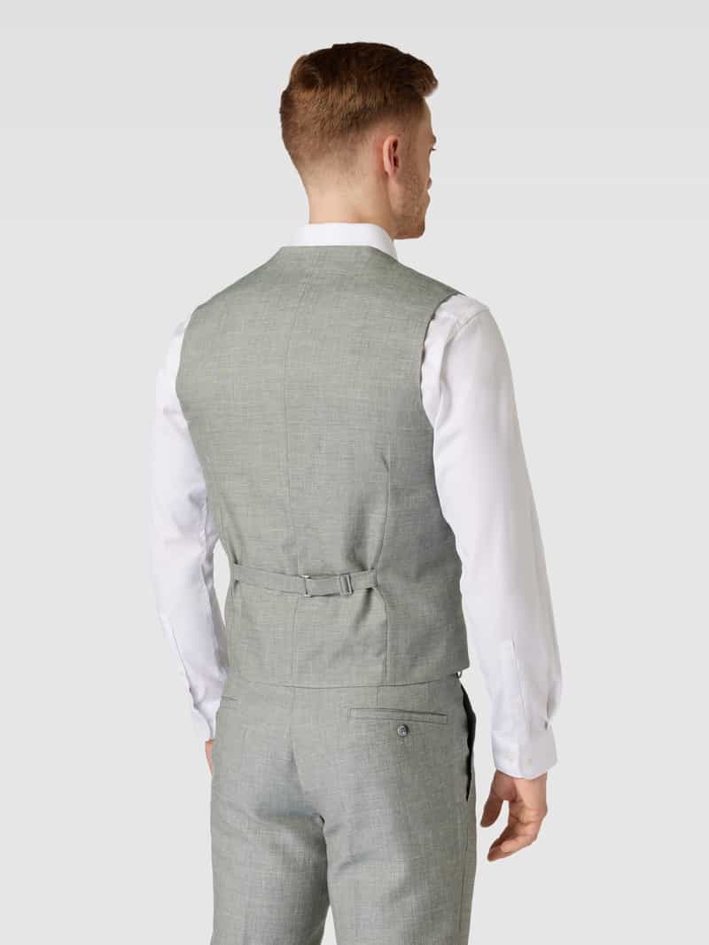 Linnen gilet met reverskraag ATELIER TORINO