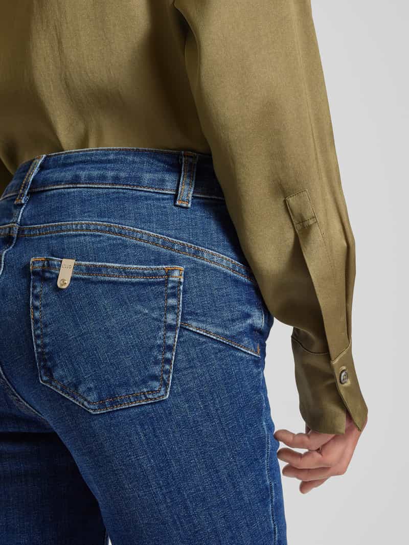 Liu Jo White Flared jeans met 5-pocketmodel model 'PRINCESS'