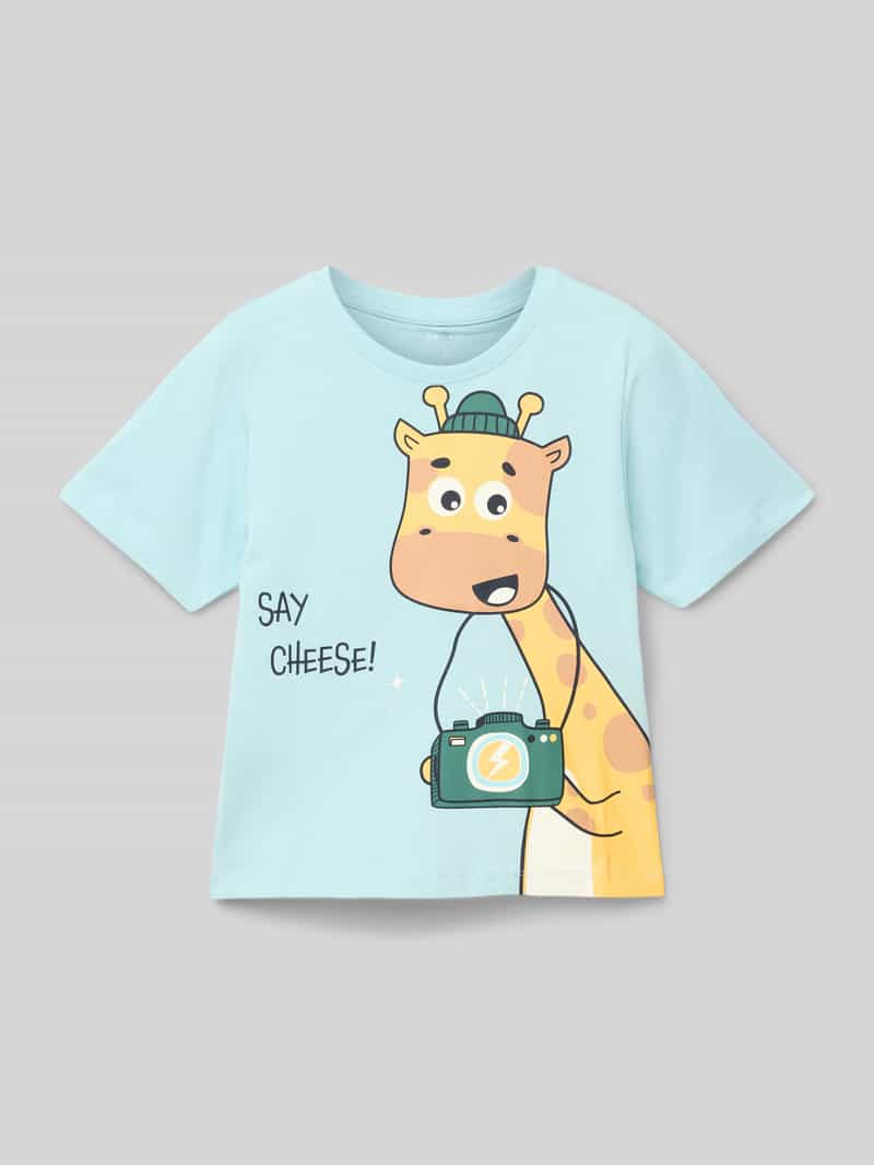 name it T-shirt met motiefprint model 'HELGE'