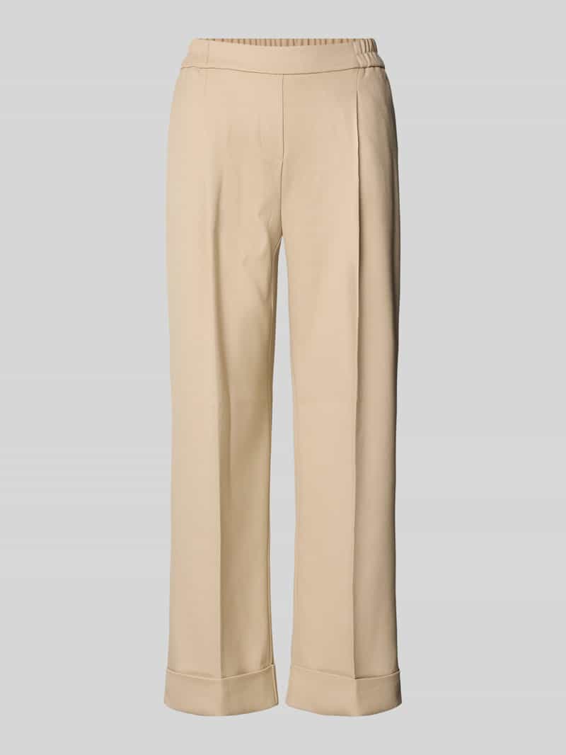 Opus Stoffen broek met elastische band model 'Maikito'