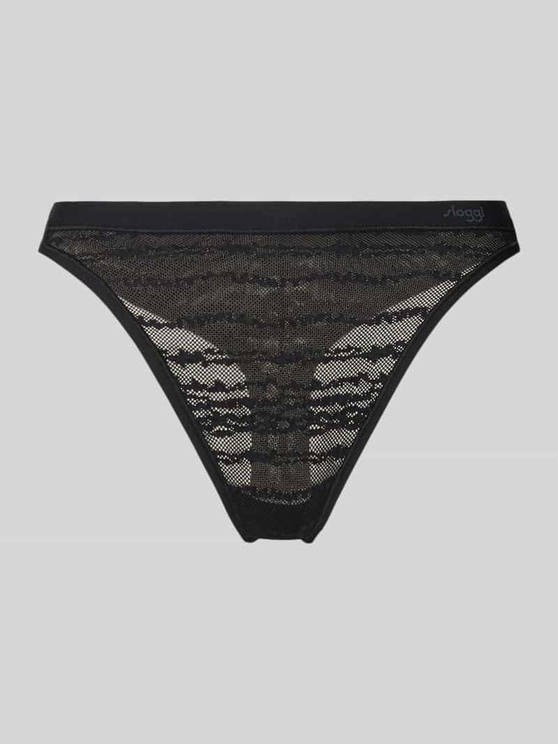 Sloggi String in meshlook model 'Lenzing's Tencel™'