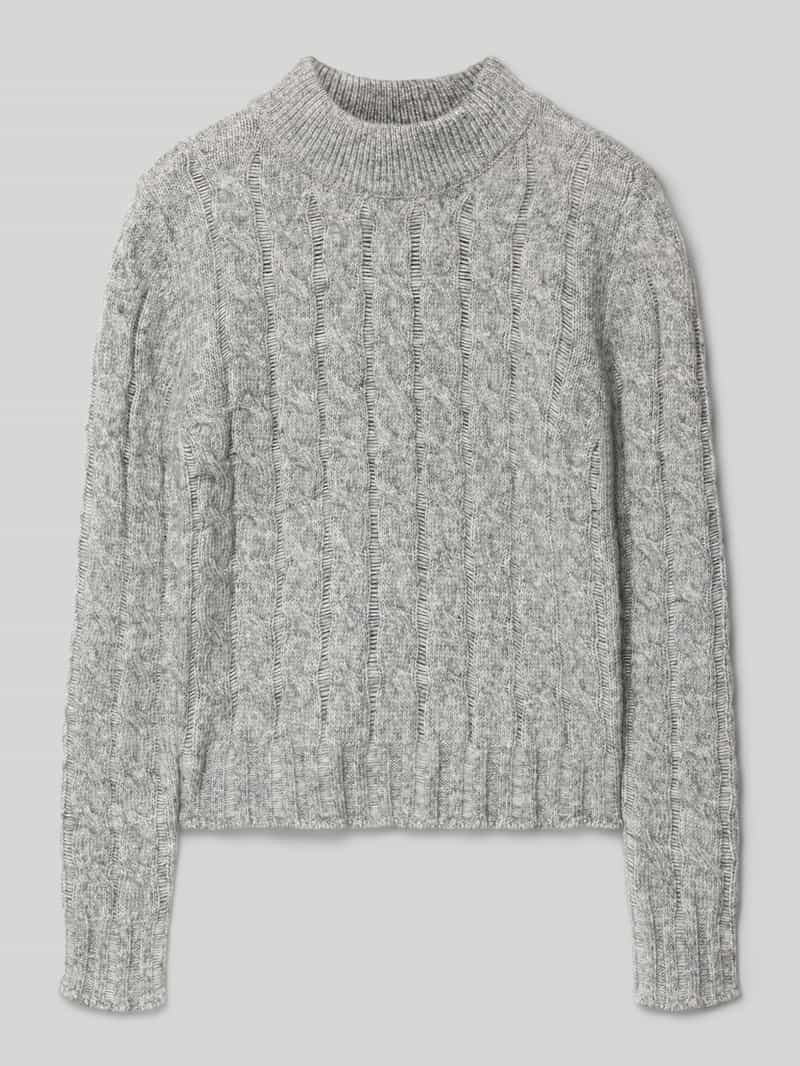 s.Oliver RED LABEL Regular fit gebreide pullover met kabelpatroon