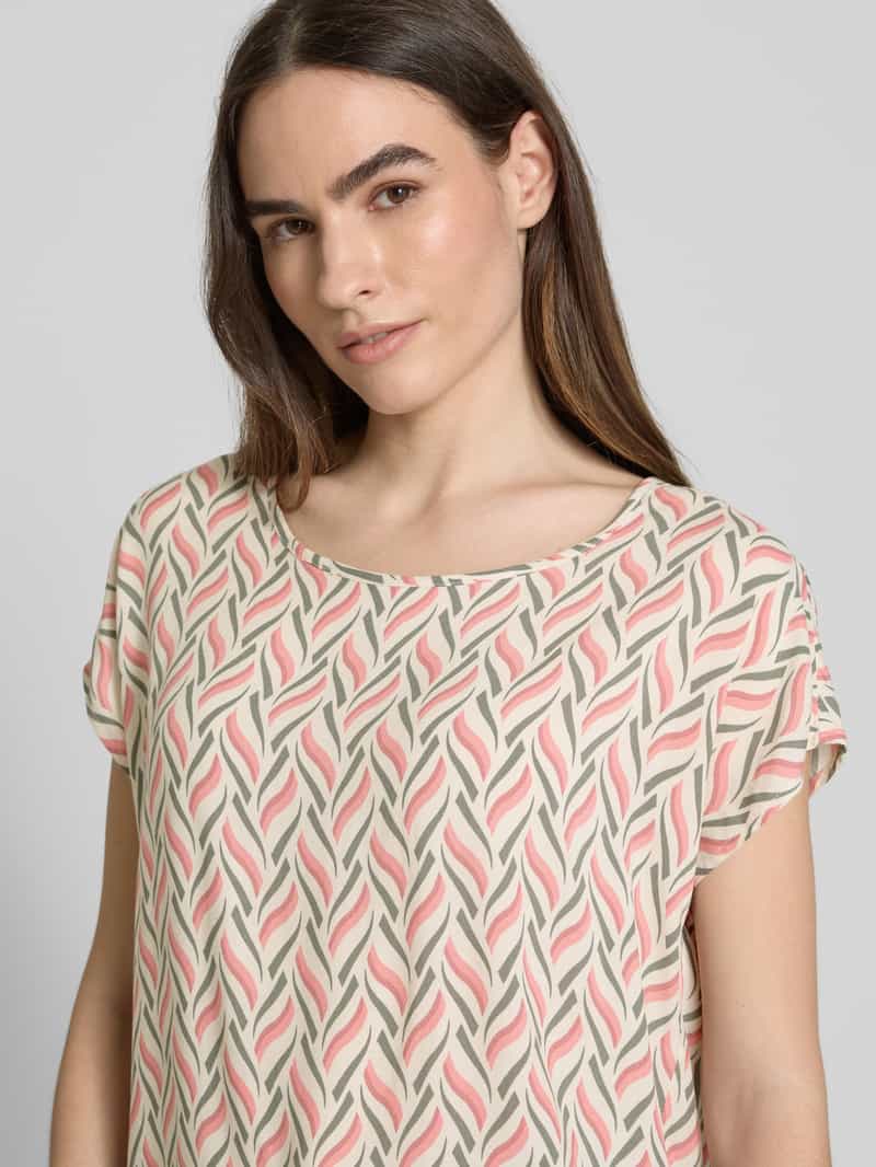 Soyaconcept Regular fit blouseshirt met ronde hals model 'PENNY'