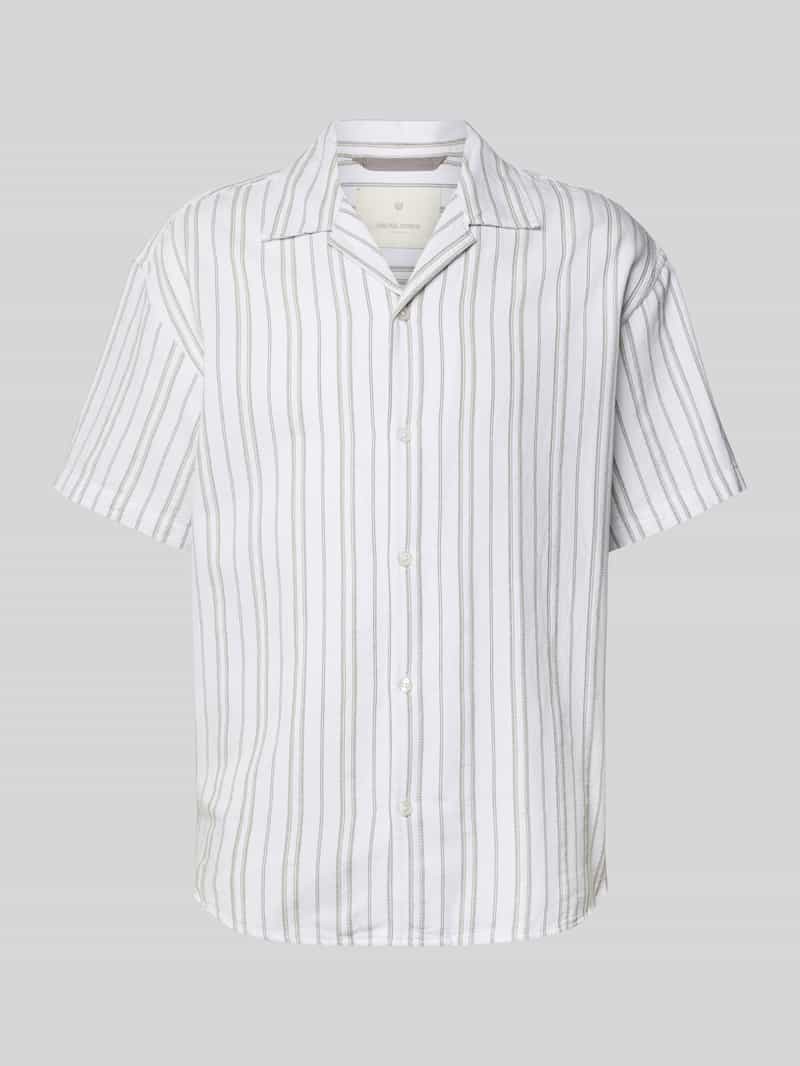 Jack & Jones Premium Regular fit vrijetijdsoverhemd van katoenmix met linnen model 'MONTANA'