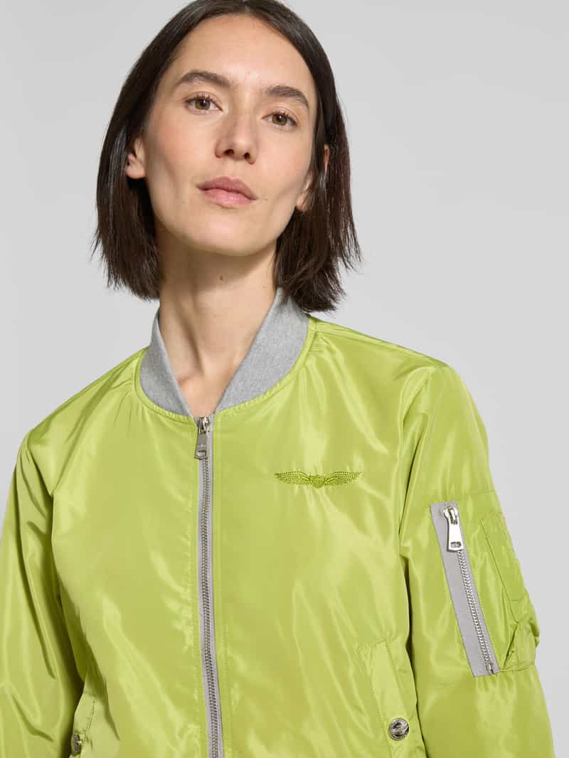 Original Bombers Bomberjack met logostitching